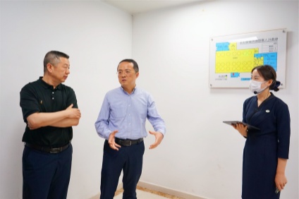 2023年5月 广东省发改委易佳处长一行参观指导